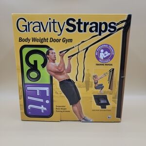 Go Fit Gravity Straps Body Weight Door Gym Suspended Body Weight Traning New